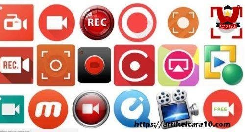 Daftar Aplikasi Perekam Layar Android Paling Ringan Tanpa Lag