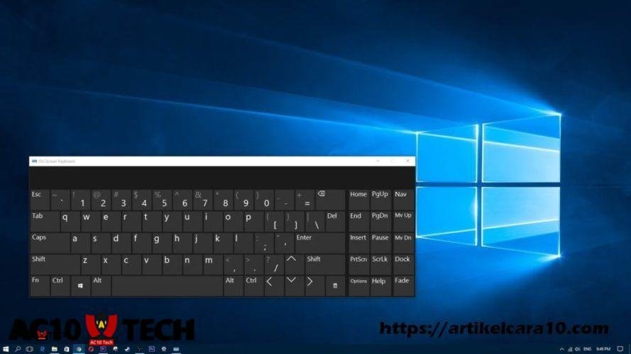 Cara Memunculkan Keyboard di Layar Laptop 2025