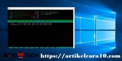 Install Bash Linux On Windows 10