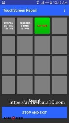 Kalibrasi Layar HP aplikasi repair and calibrator