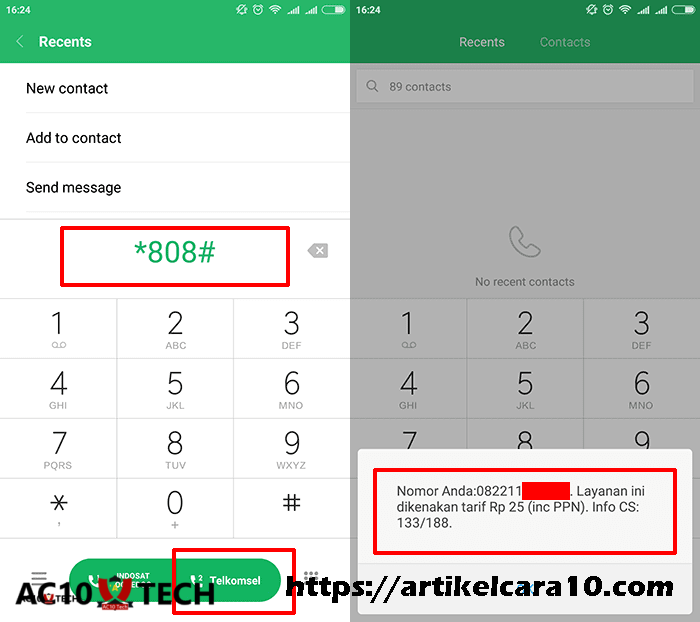 Cara Mengetahui Nomor simPATI Telkomsel Kode Dial