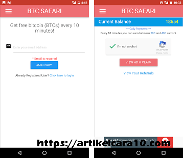 Cara Mendapatkan Bitcoin Gratis Di Android Dengan Mudah Untuk Pemula