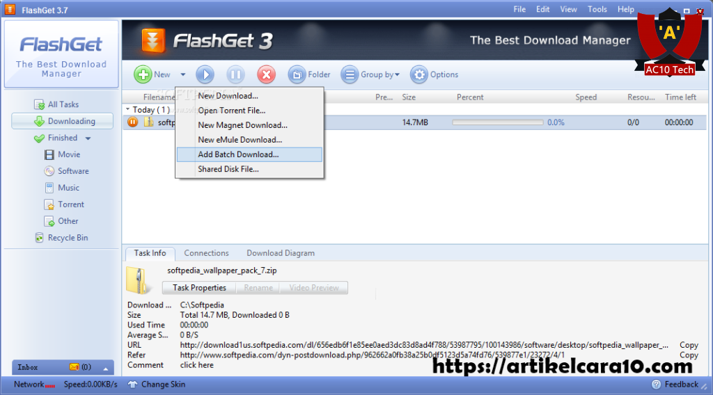 Aplikasi Download Tercepat untuk PC