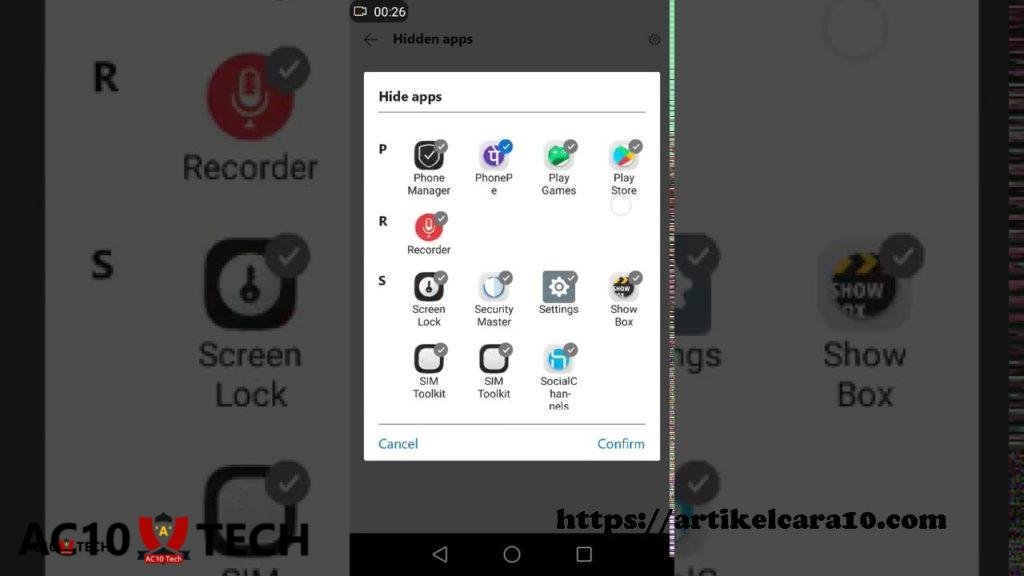 Cara Menyembunyikan Aplikasi di HP Android