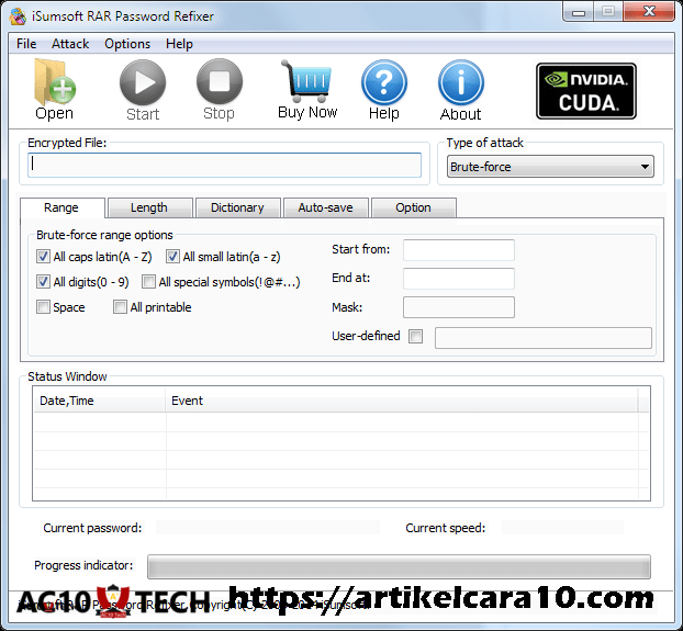 Cara Hack Password RAR di PC dengan Aplikasi