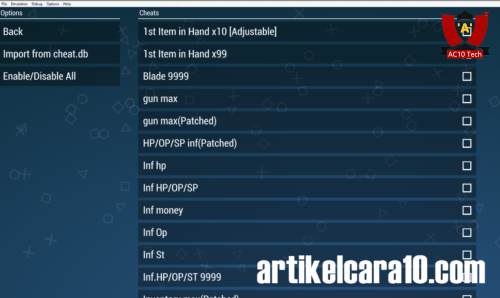 Download Cheat Dan Mod Game PPSSPP Android