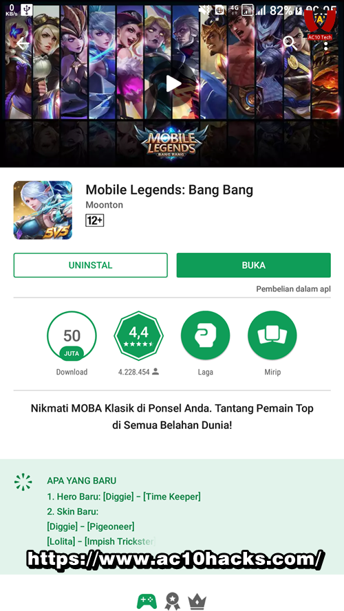 Kumpulan Akun ML (Mobile Legend) Gratis 2025