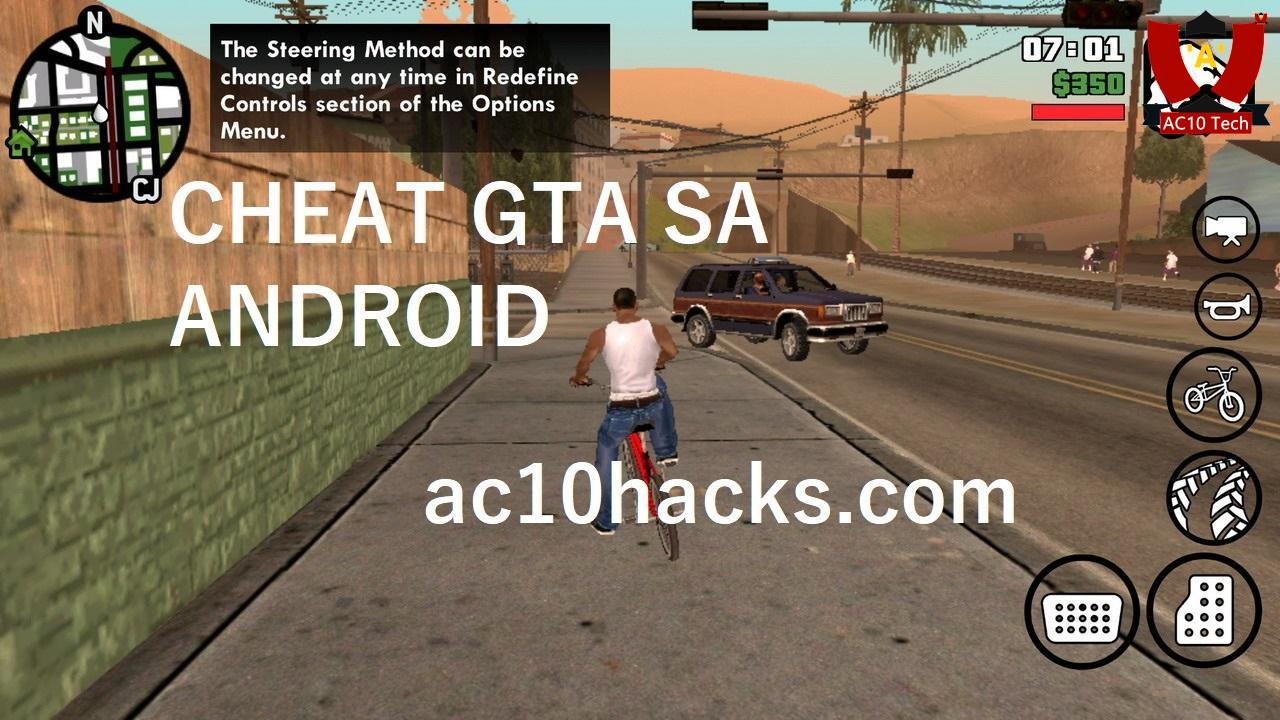 kode cheat gta sa android