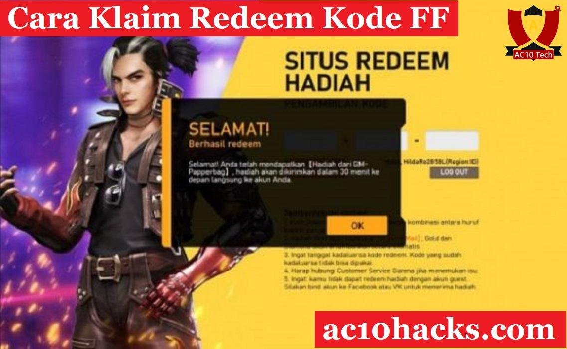 Cara Klaim Redeem Kode FF