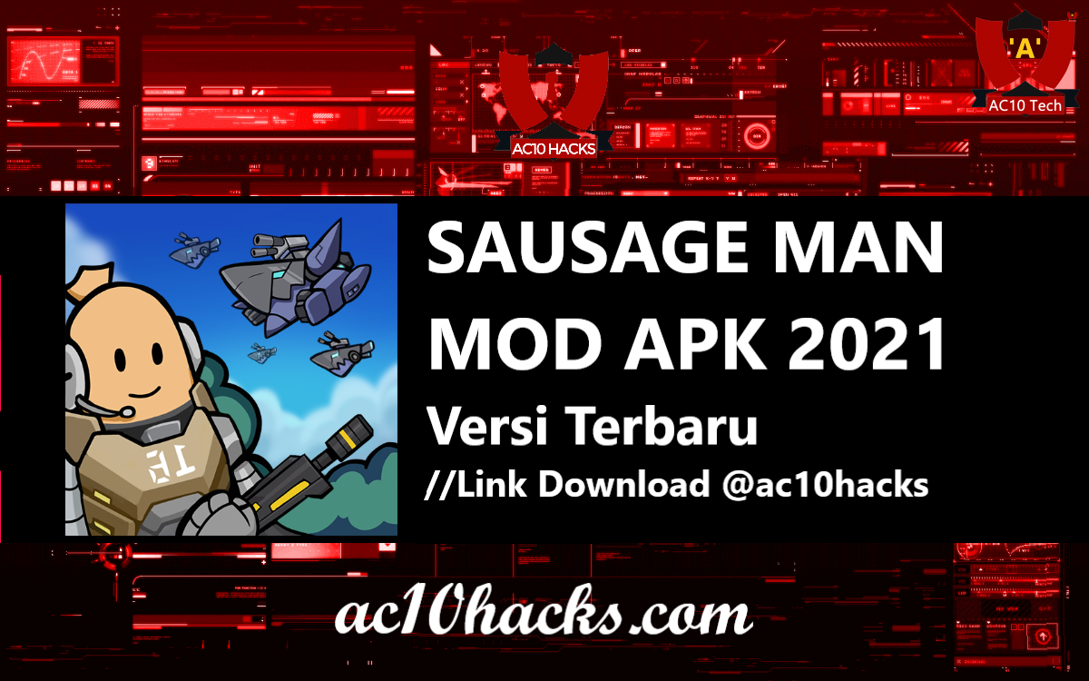 Link Download Sausage Man Mod APK Unlimited Candy and Money