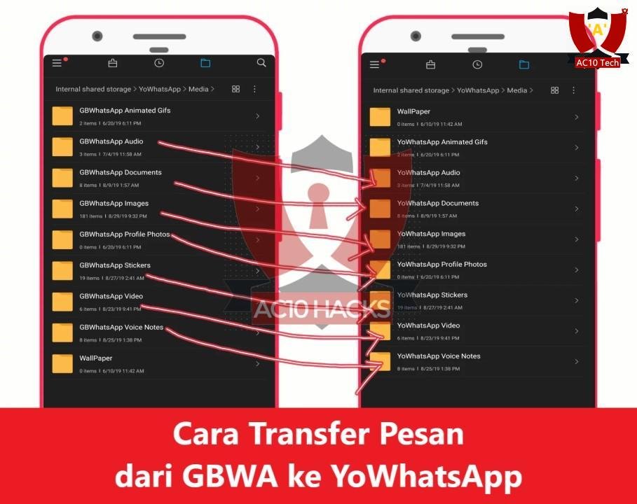 Download YoWhatsApp Versi Lama dan Terbaru 2026 (APK YoWA) 7 Transfer Pesan dari GBWA ke YoWhatsApp