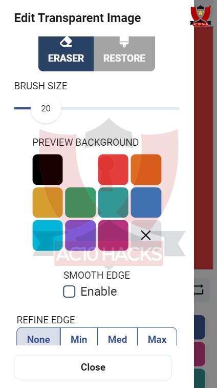Edit Background Foto
