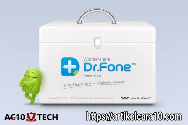 Kembalikan file laptop terhapus dengan Dr Phone