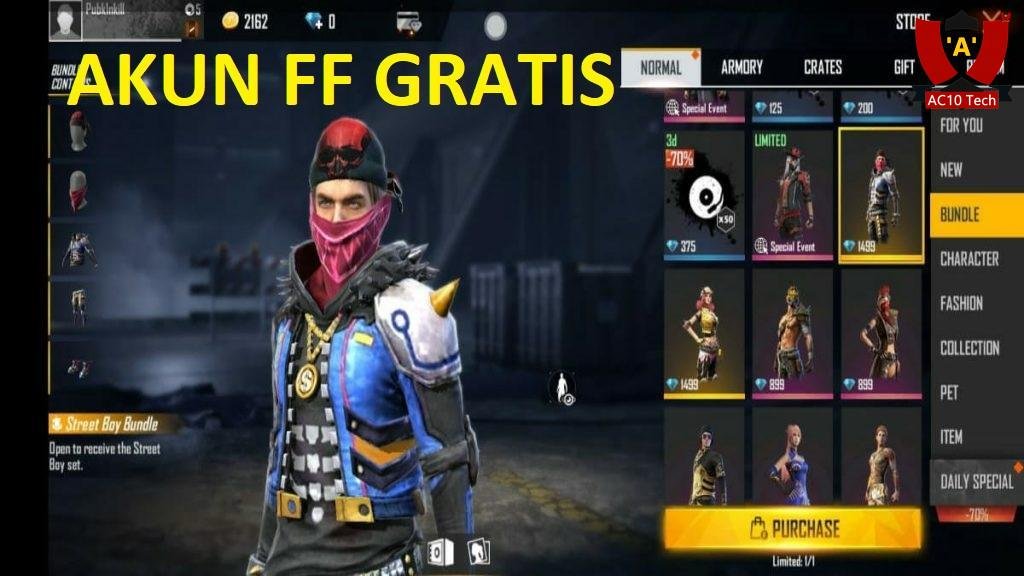 1010+ Akun FF Sultan Gratis Hari Ini 2026, Tidak Terpakai!