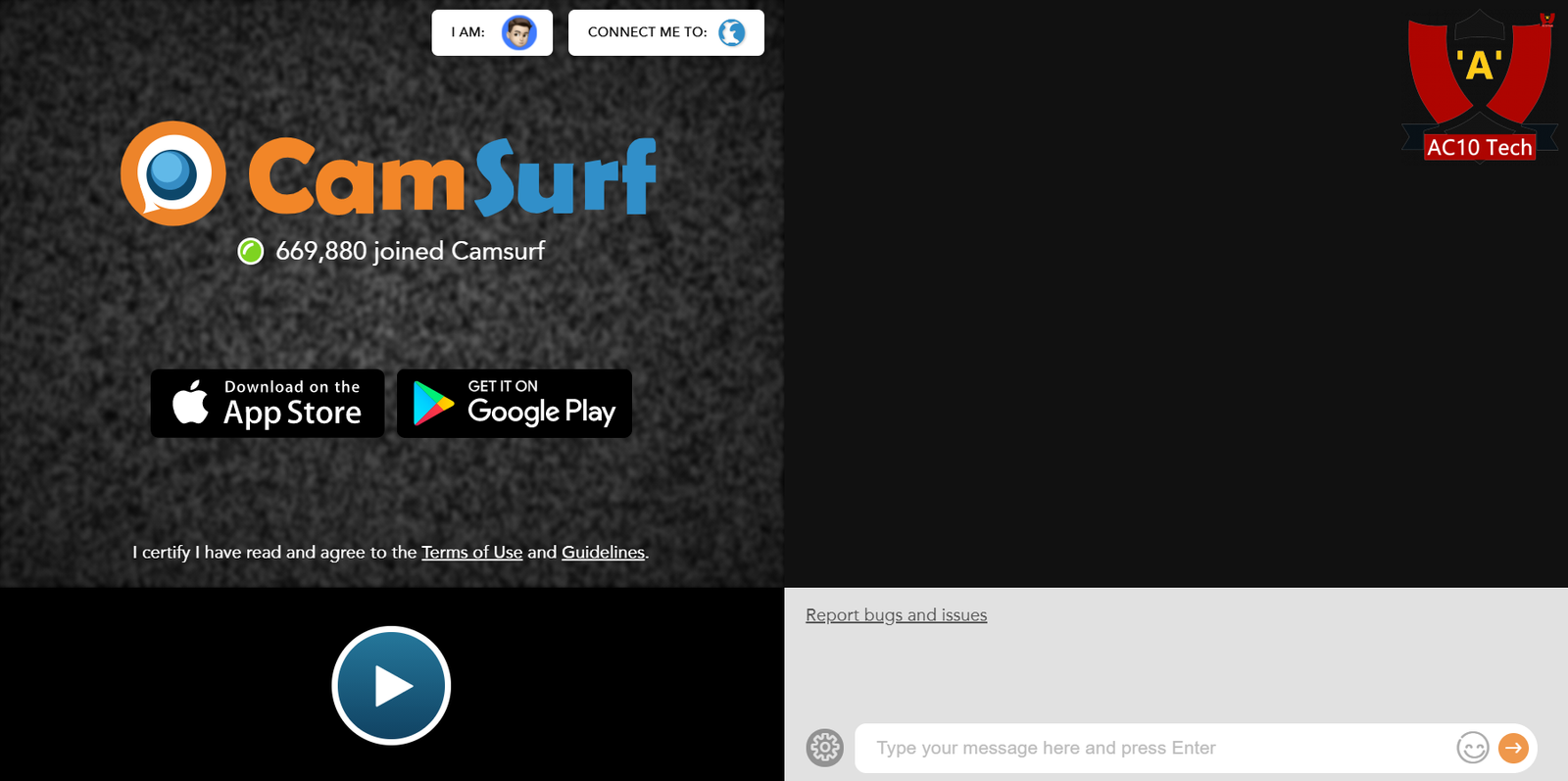 camsurf aplikasi vcs
