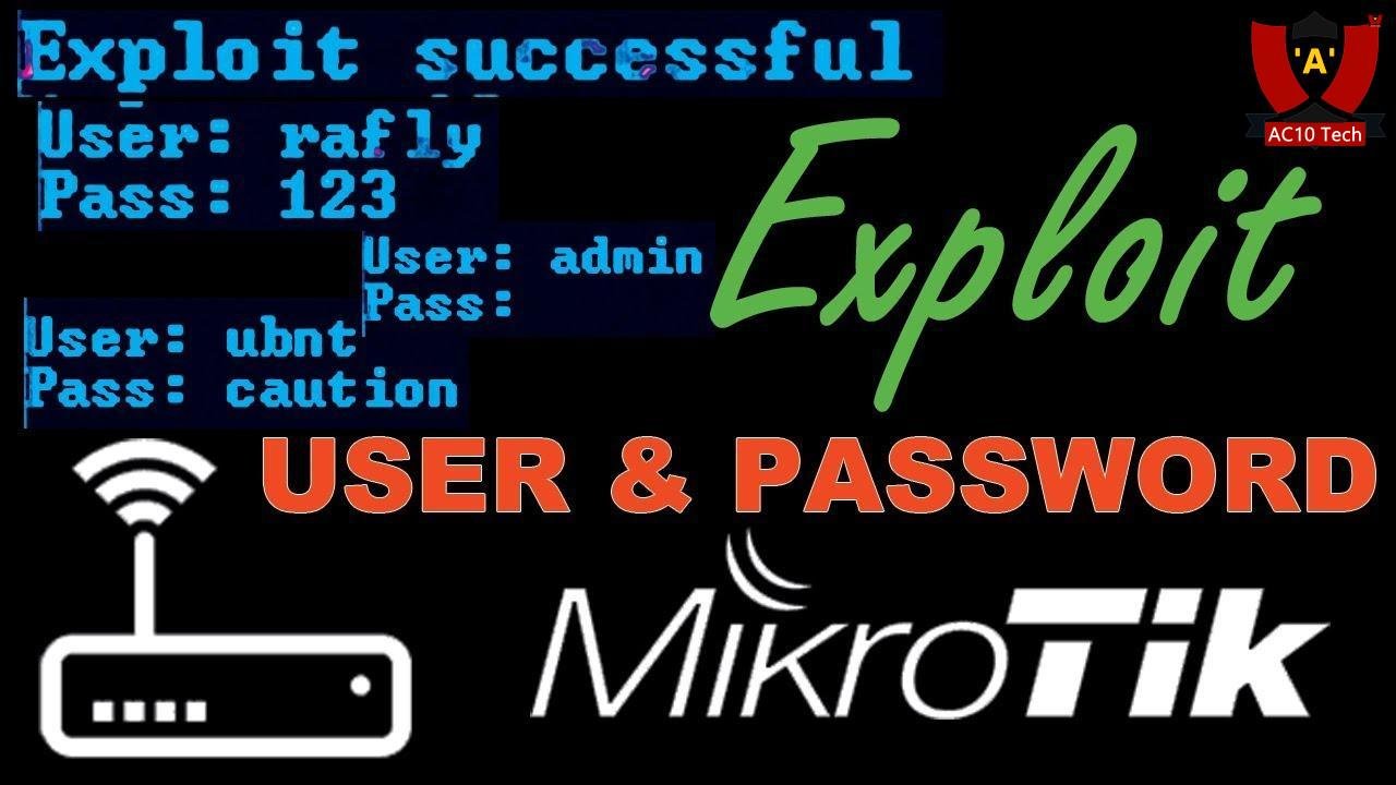 Cara Hack Mikrotik Password dengan Exploit dan Python 2025