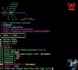 Cara Hack FB dengan MBF Termux Facebook Tools