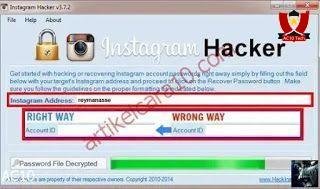 Hack Instagram Menggunakan Instagram Hacker V3.7.2