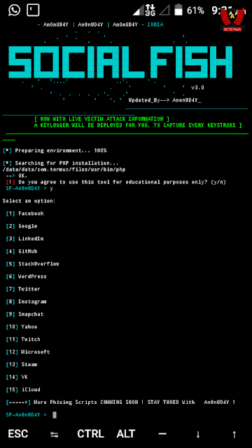 hack fb dengan socialfish termux