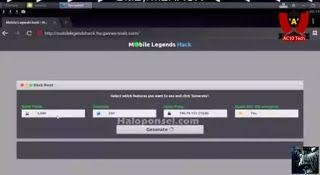  Cara Hack Diamond Mobile Legends trik