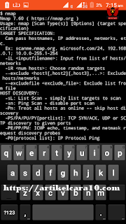 Cara Install NMAP di Termux