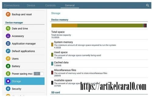 Cara Menyimpan Hasil Download ke Kartu Memori