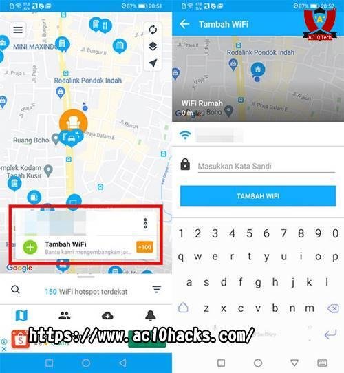 Bobol Wifi Indihome Dengan Wifi Map