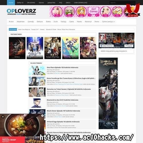 7 Web Nonton Anime Lengkap Sub Indo Gratis 2026 9 Nonton anime di oploverz.in
