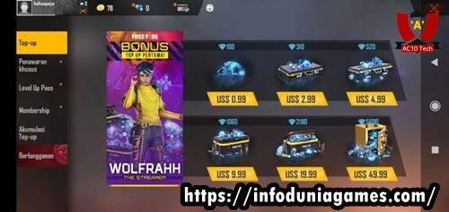 Aplikasi Penghasil Diamond FF Gratis 2025 Asli Work