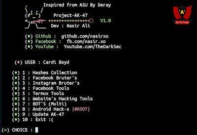Cara Hack Facebook dengan Termux