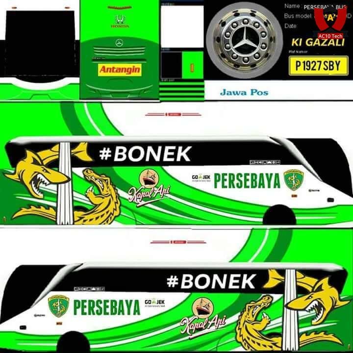 100+ Livery BUSSID HD SHD Sultan Download 2026 5 Livery Persebaya