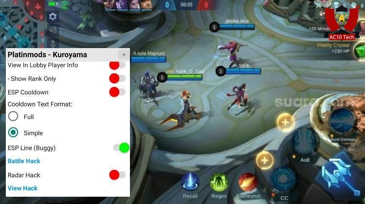 Kuroyama Diamond Injector Apk VIP Anti Ban 2026 3 kuroyama diamond injector mobile legends