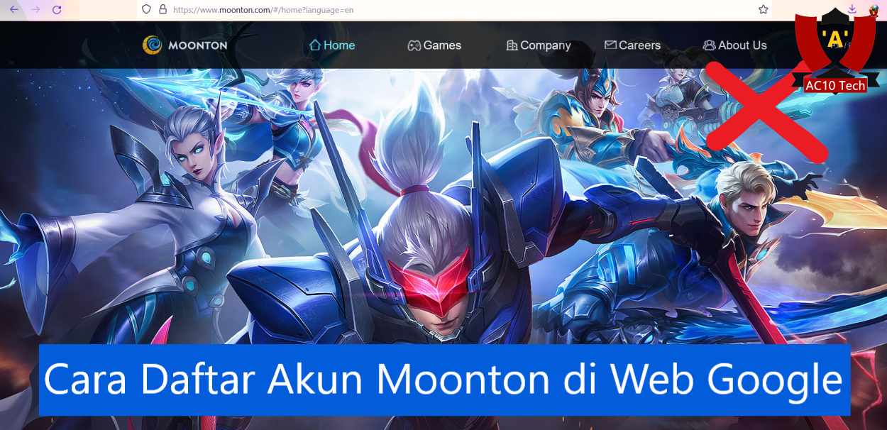 Cara Daftar Akun Moonton Baru (Web Google) 2026 7 Daftar Akun Moonton di Web di Google