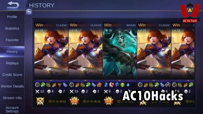 Cara Menyembunyikan Hasil Pertandingan ML 2025