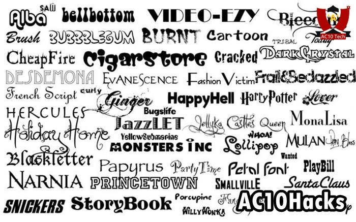 50+ Font Keren FF Terbaru 2026