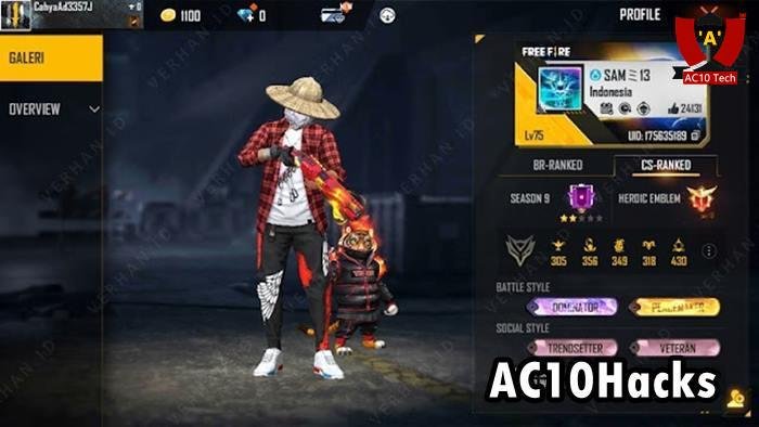 ID FF Evos Sam 13 Asli 2026, Cek Player EVOS Selengkapnya