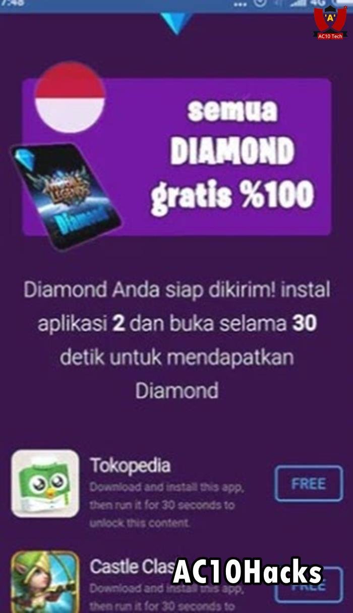 Dapatkan-Diamond Gratis.com ML Situs Penghasil Diamond ML 2026