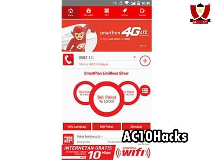 Cara Hack Kuota Smartfren Unlimited Gratis 2025