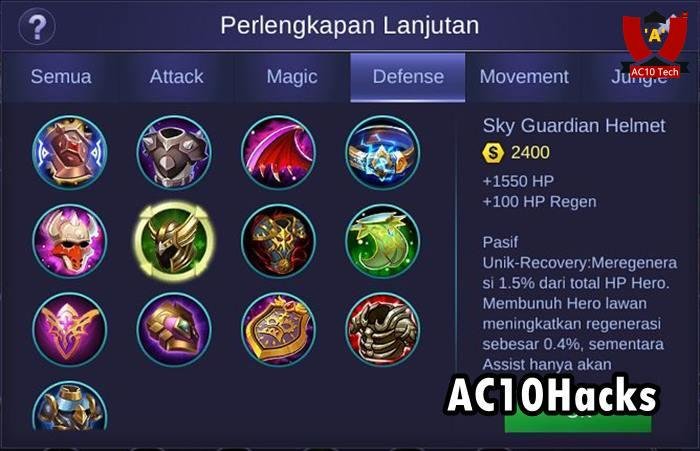 Build Claude Tersakit 2025 Gold Line Full Damage