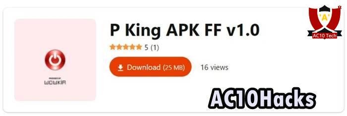 Download P King Mod Apk Asli Hack FF
