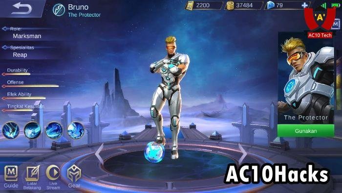 Build Bruno Mobile Legends Terkuat