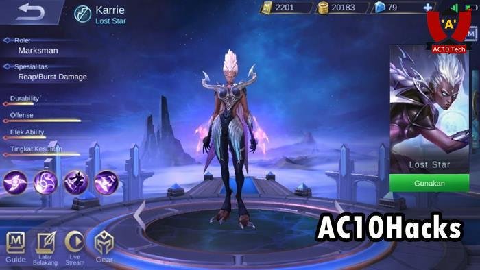 Build Karrie Tersakit 2025 Top Global MM