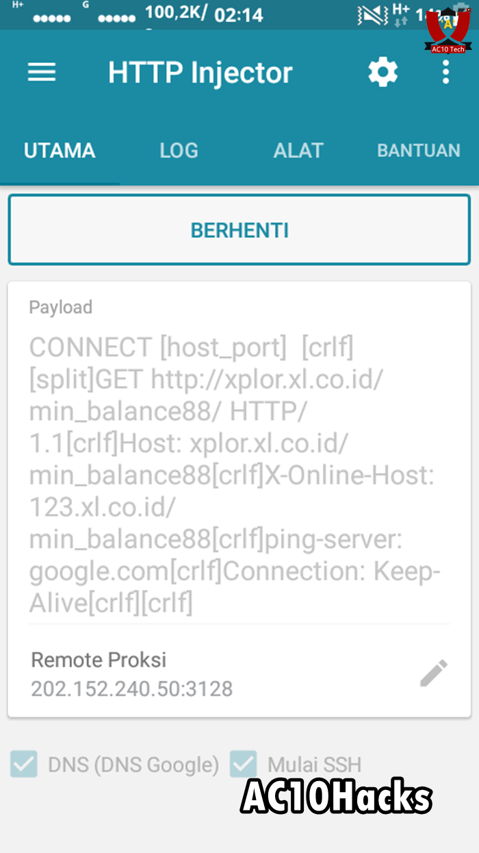 Bug Kuota Edukasi Axis 2025 + Cara Pakai di Anonytun dll