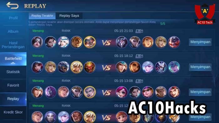 Cara Menyimpan Video Mobile Legends Tanpa Aplikasi