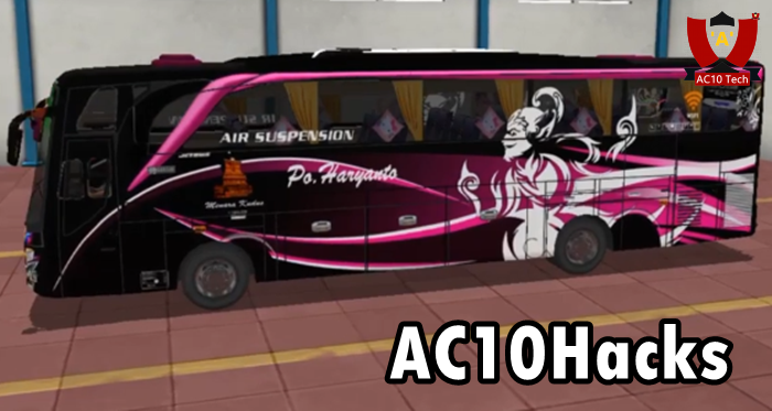Livery Bussid PO Haryanto 2026 dan Cara Pasang Livery