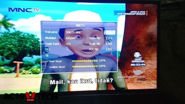 Cara Mencari MNC Group di TV Digital