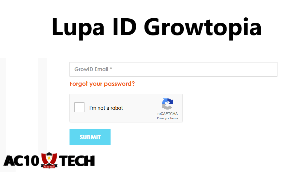 Growtopia Change Email dan Password 2026 (Recovery Akun) Lupa ID Growtopia GrowId