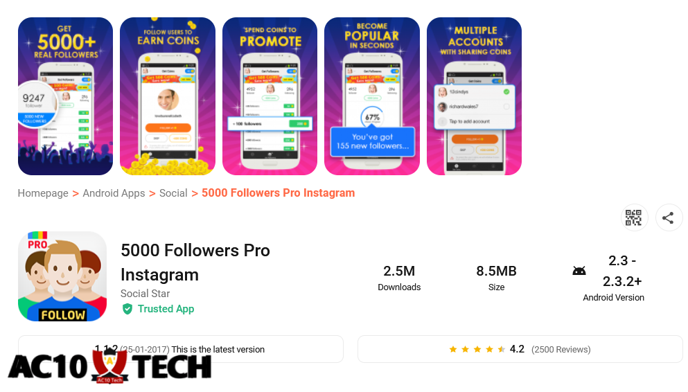 Cara Menambah 5000 Followers Gratis APK