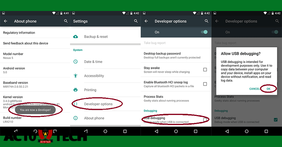 Software Root Android Terbaik 2026 3 Aktifkan Mode USB Debugging di Android
