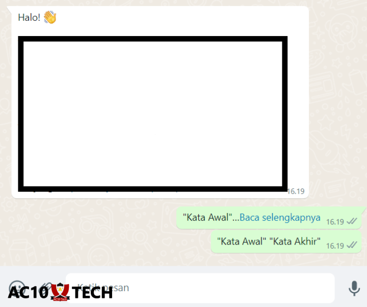 Copy Paste Baca Selengkapnya WhatsApp (Read More) 2025
